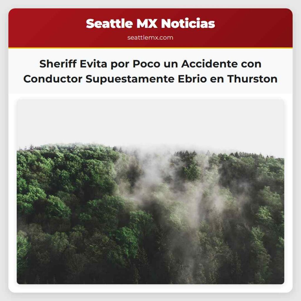 Sheriff Evita por Poco un Accidente con Conductor