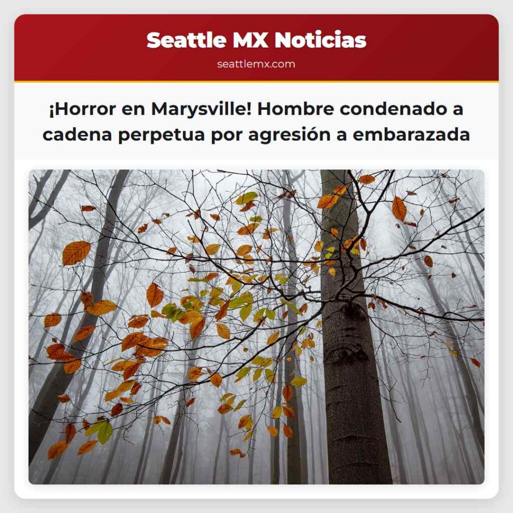 ¡Horror en Marysville! Hombre condenado a cadena