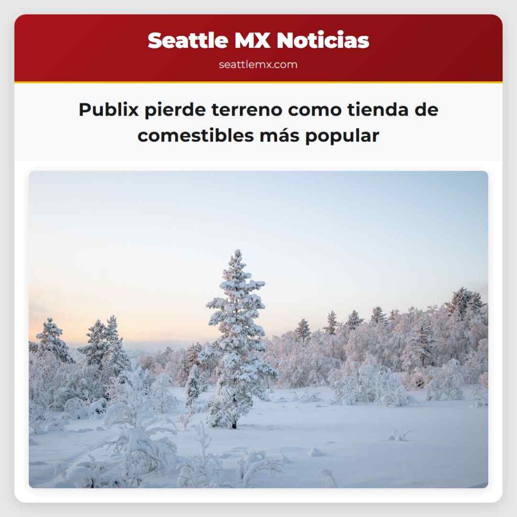 Publix pierde terreno como tienda de comestibles