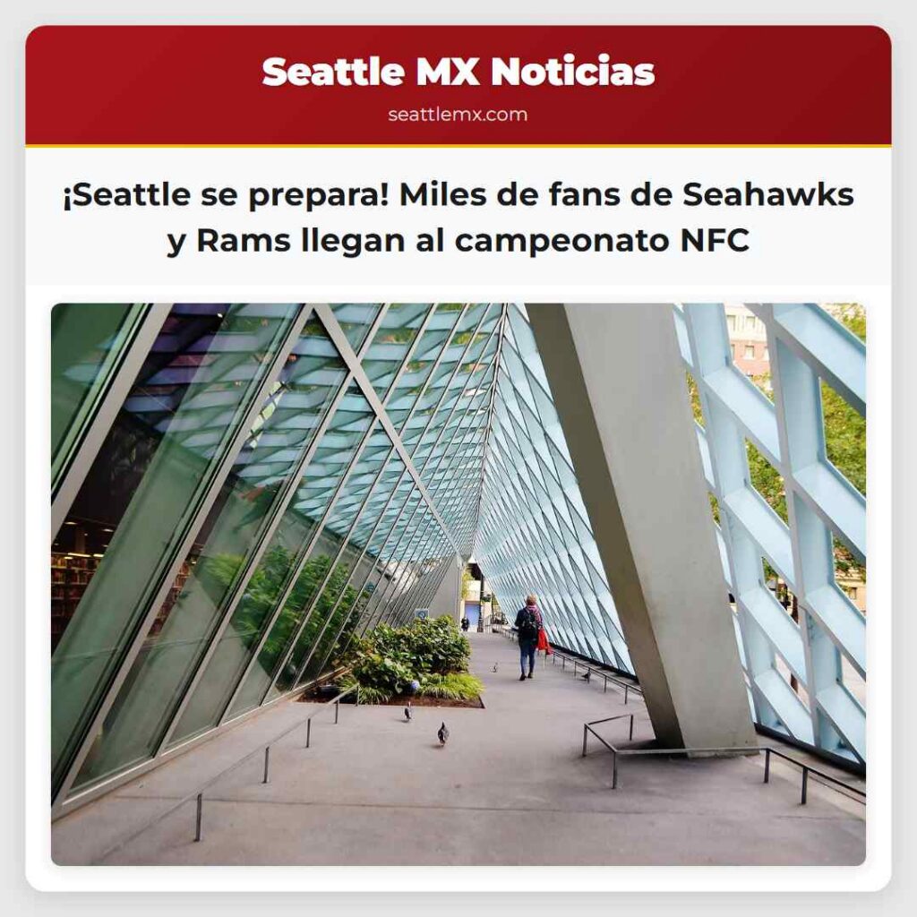 ¡Seattle se prepara! Miles de fans de Seahawks y