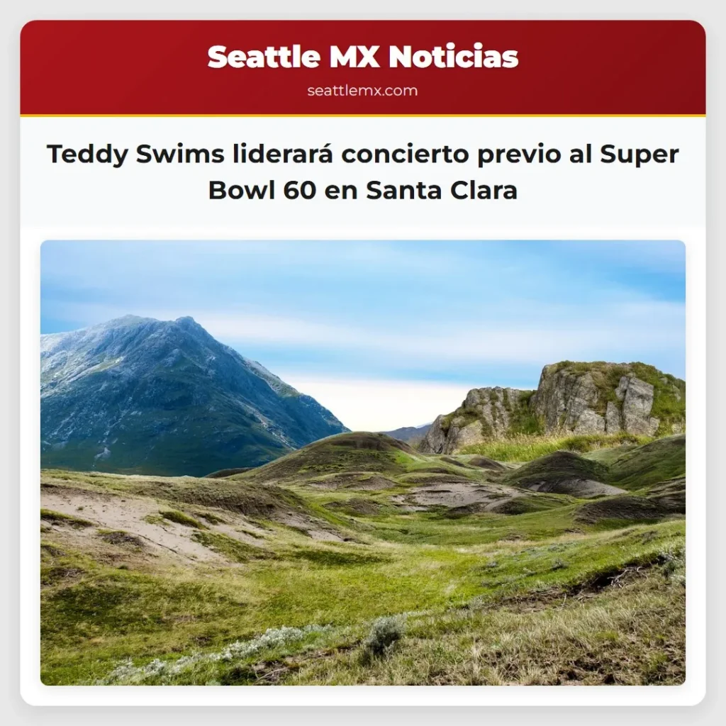 Teddy Swims liderará concierto previo al Super