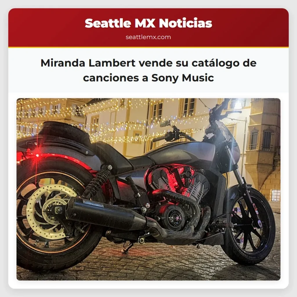 Miranda Lambert vende su catálogo de canciones a