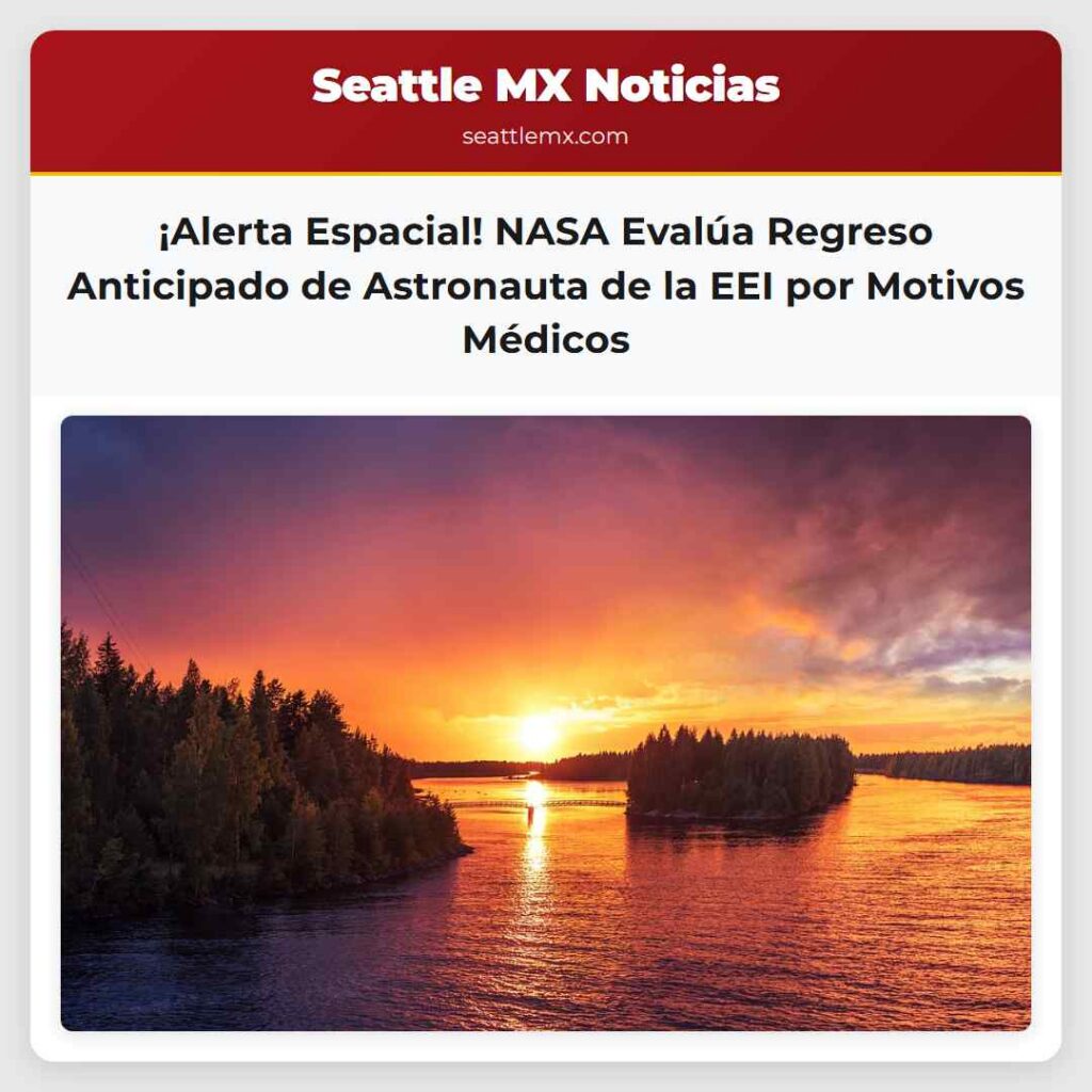 ¡Alerta Espacial! NASA Evalúa Regreso Anticipado