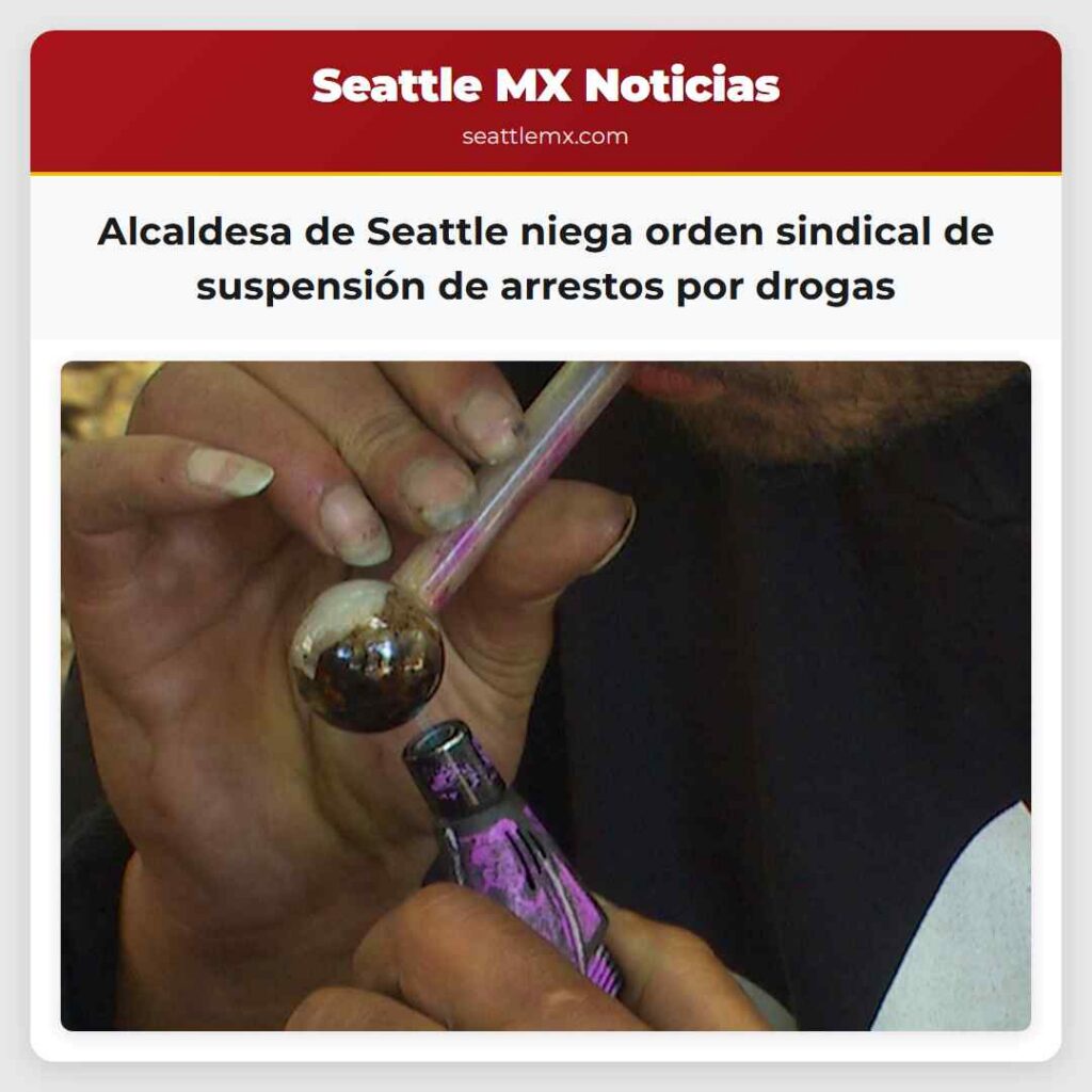 Alcaldesa de Seattle niega orden sindical de