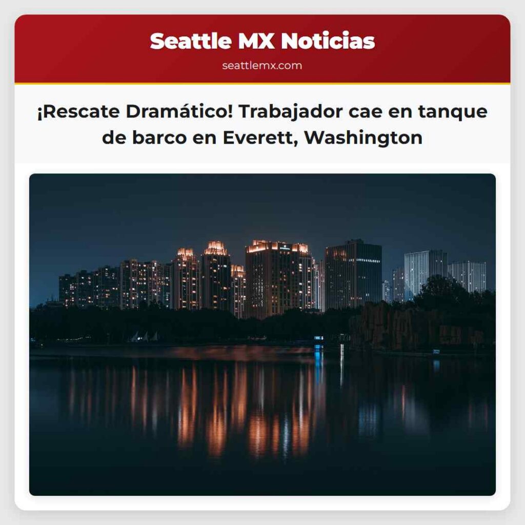 ¡Rescate Dramático! Trabajador cae en tanque de
