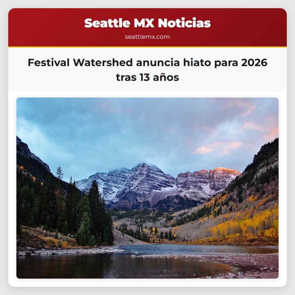 Festival Watershed anuncia hiato para 2026 tras