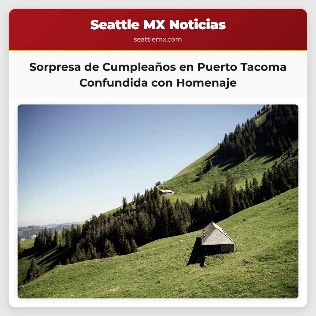 Sorpresa de Cumpleaños en Puerto Tacoma