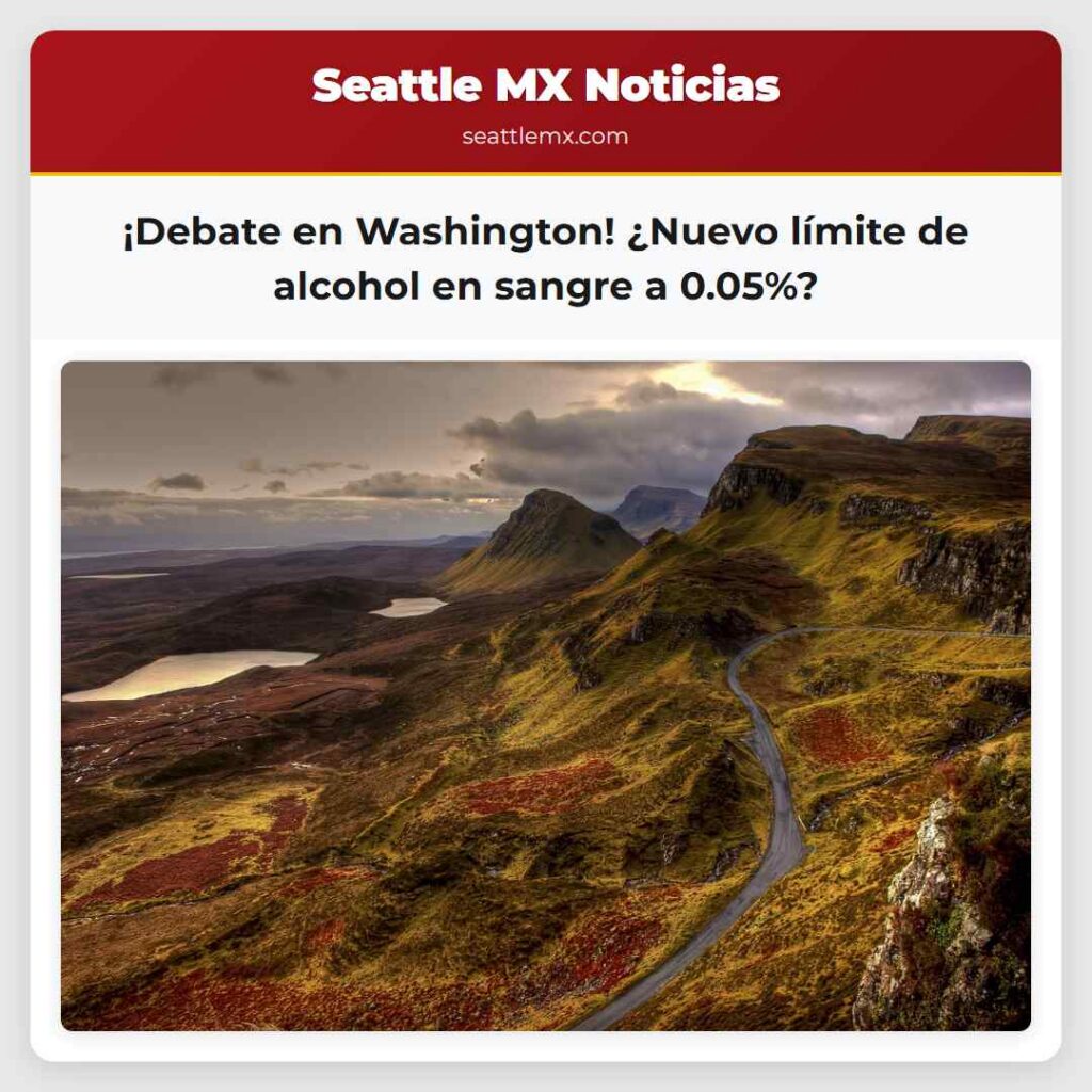 ¡Debate en Washington! ¿Nuevo límite de alcohol