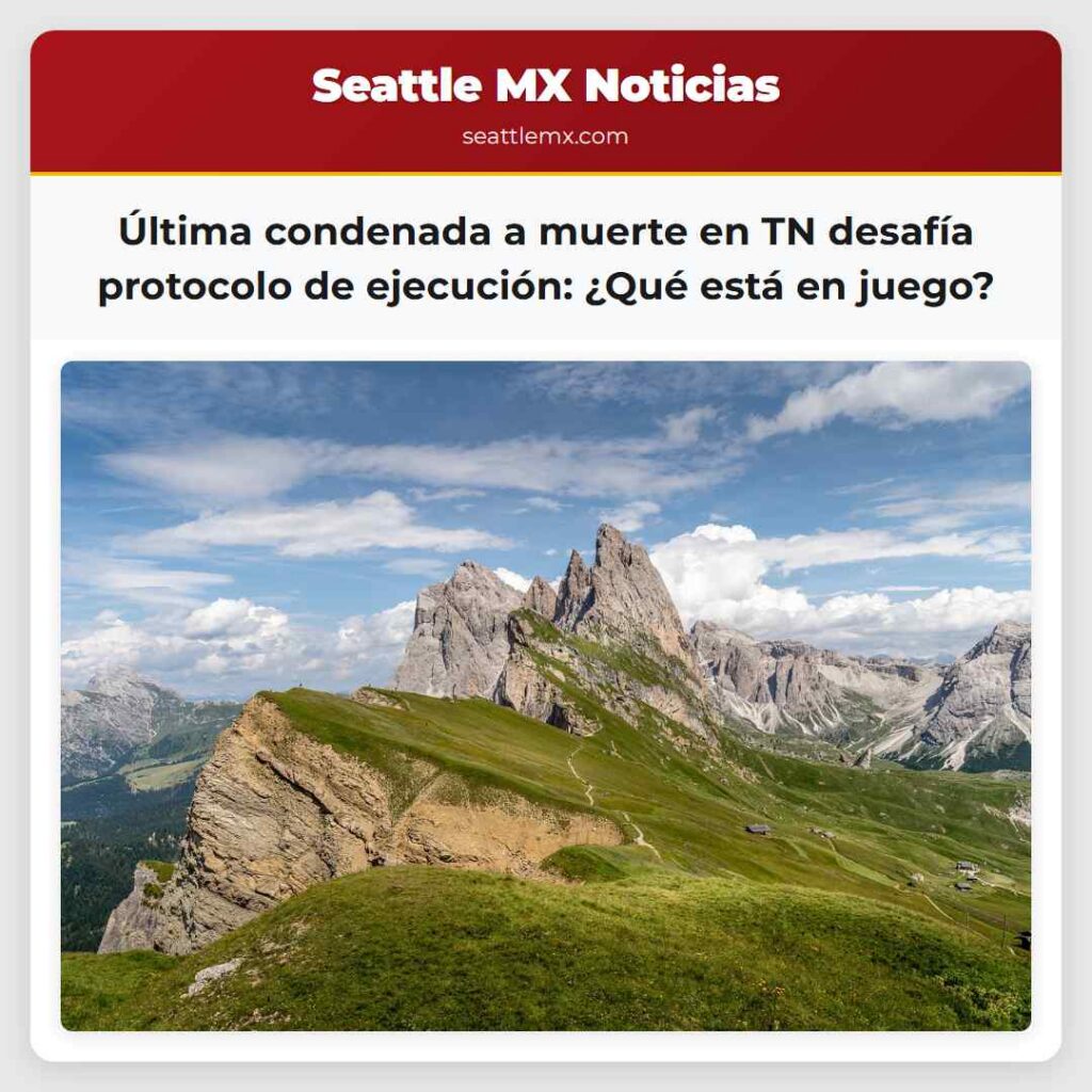 Última condenada a muerte en TN desafía protocolo