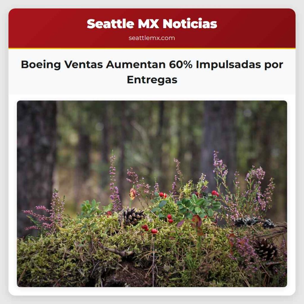 Noticias De Seattle 2 Boeing Ventas Aumentan 60% Impulsadas por Entregas