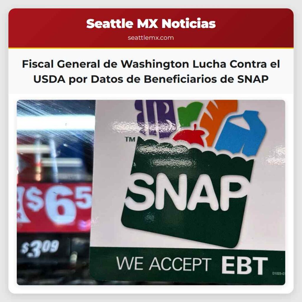 Fiscal General de Washington Lucha Contra el USDA