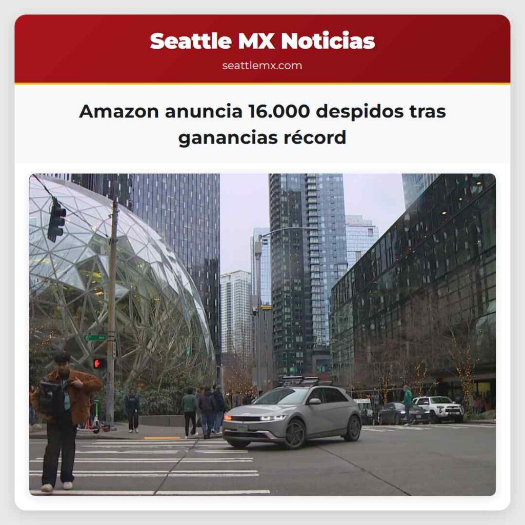 Amazon anuncia 16.000 despidos tras ganancias