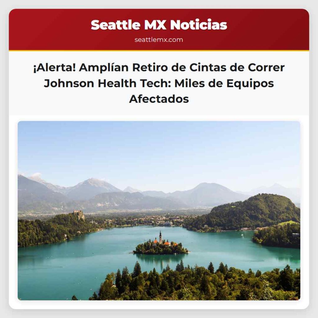 Noticias De Seattle 5 ¡Alerta! Amplían Retiro de Cintas de Correr