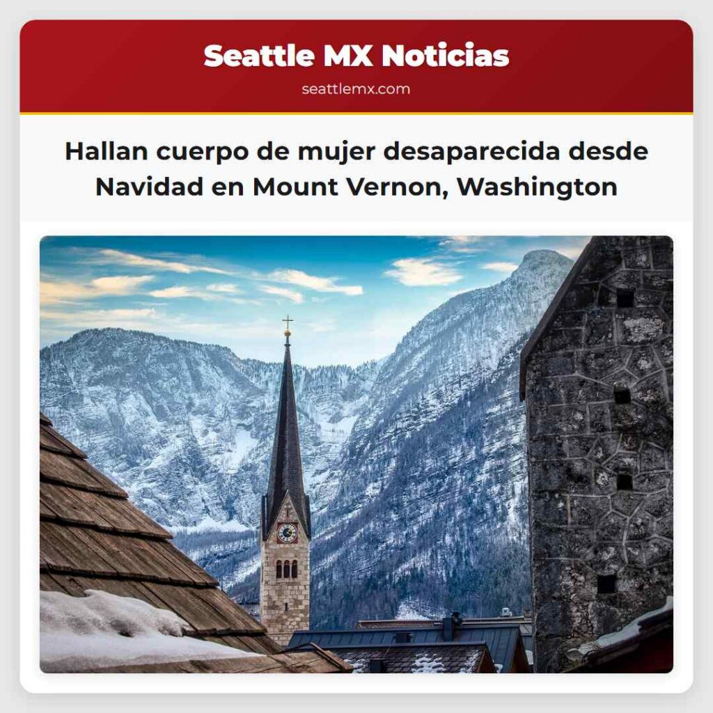 Hallan cuerpo de mujer desaparecida desde Navidad