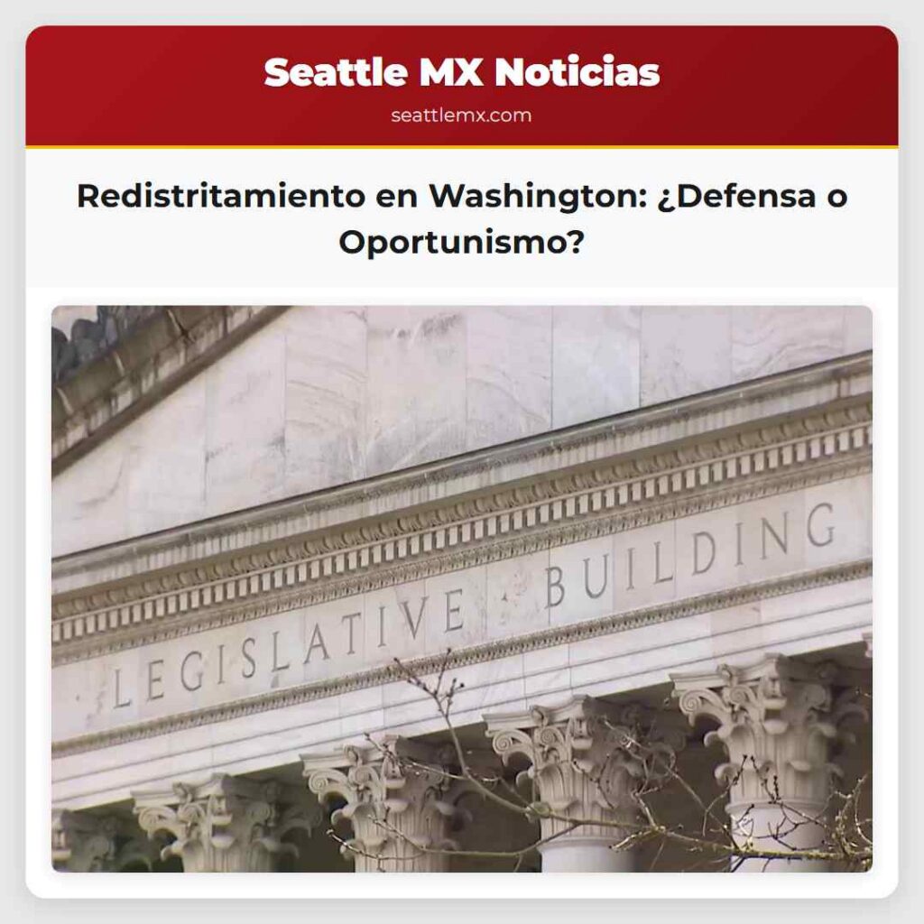 Redistritamiento en Washington: ¿Defensa o