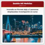 Incendio deja a tres personas desplazadas en Fircrest Washington