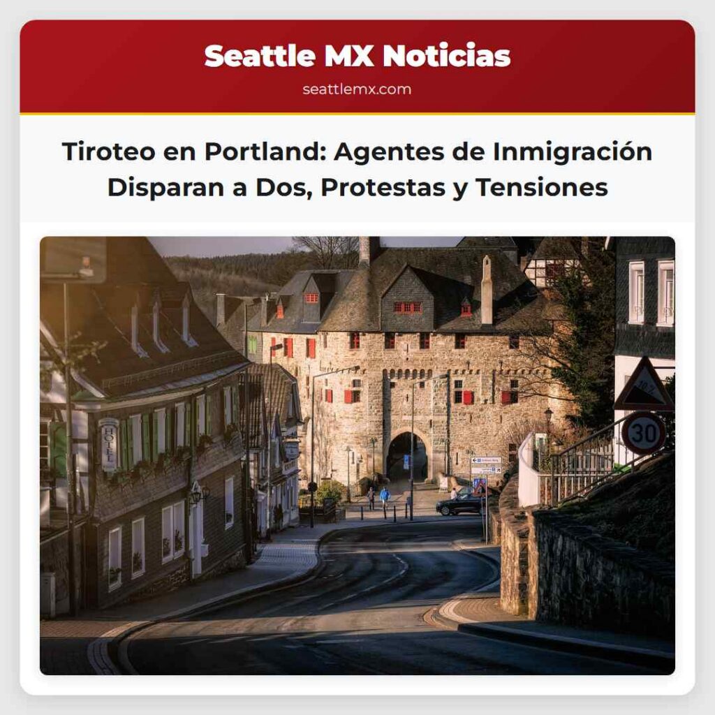 Tiroteo en Portland: Agentes de Inmigración