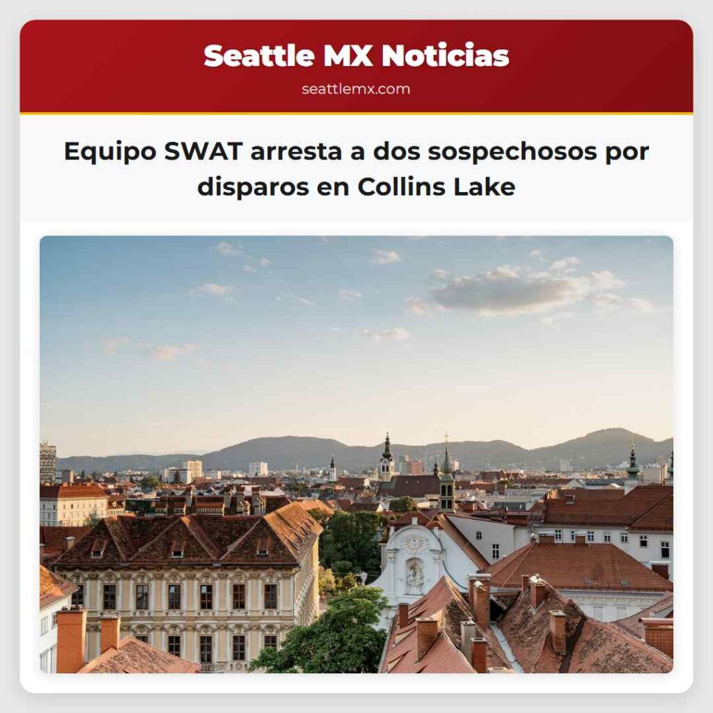 Equipo SWAT arresta a dos sospechosos por