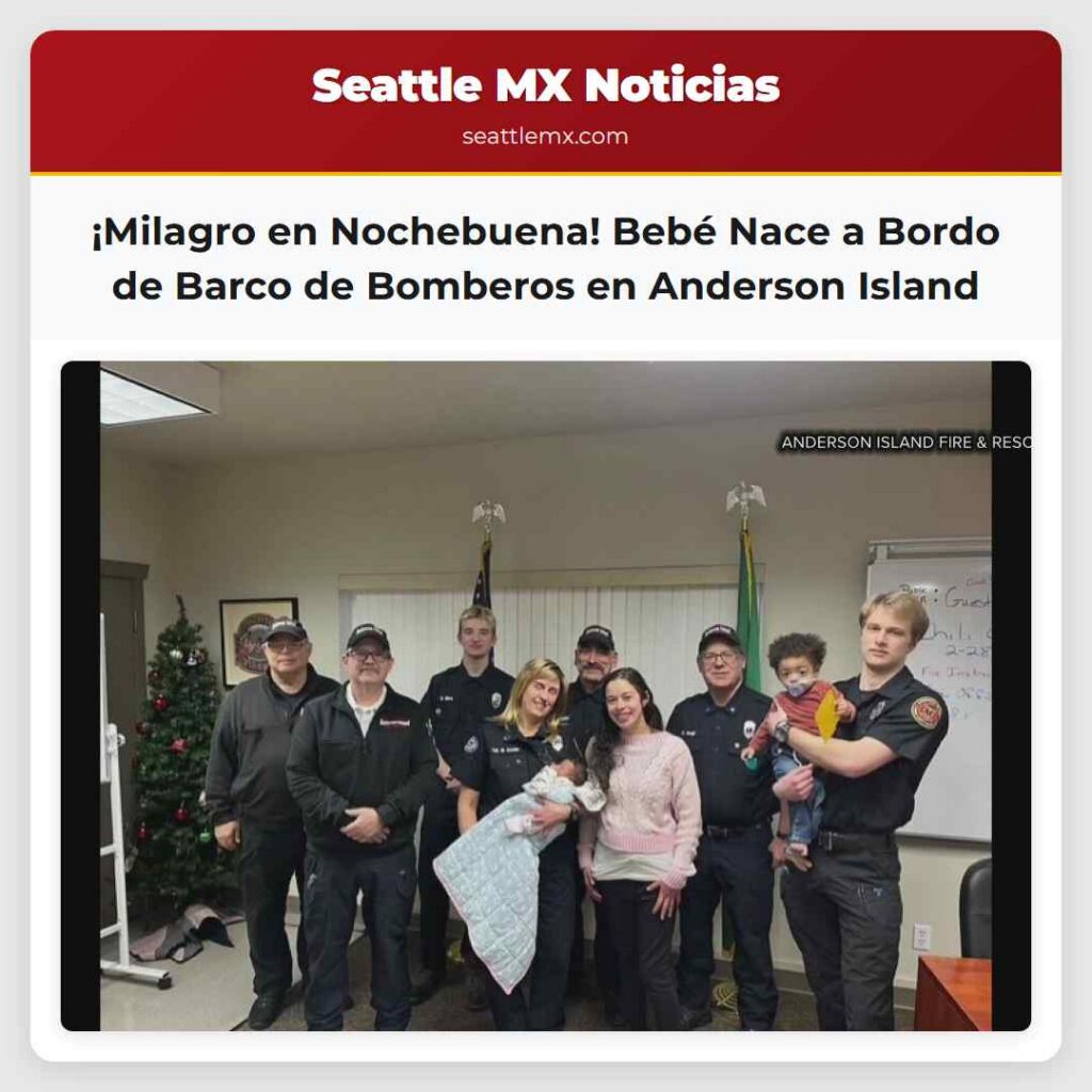 ¡Milagro en Nochebuena! Bebé Nace a Bordo de