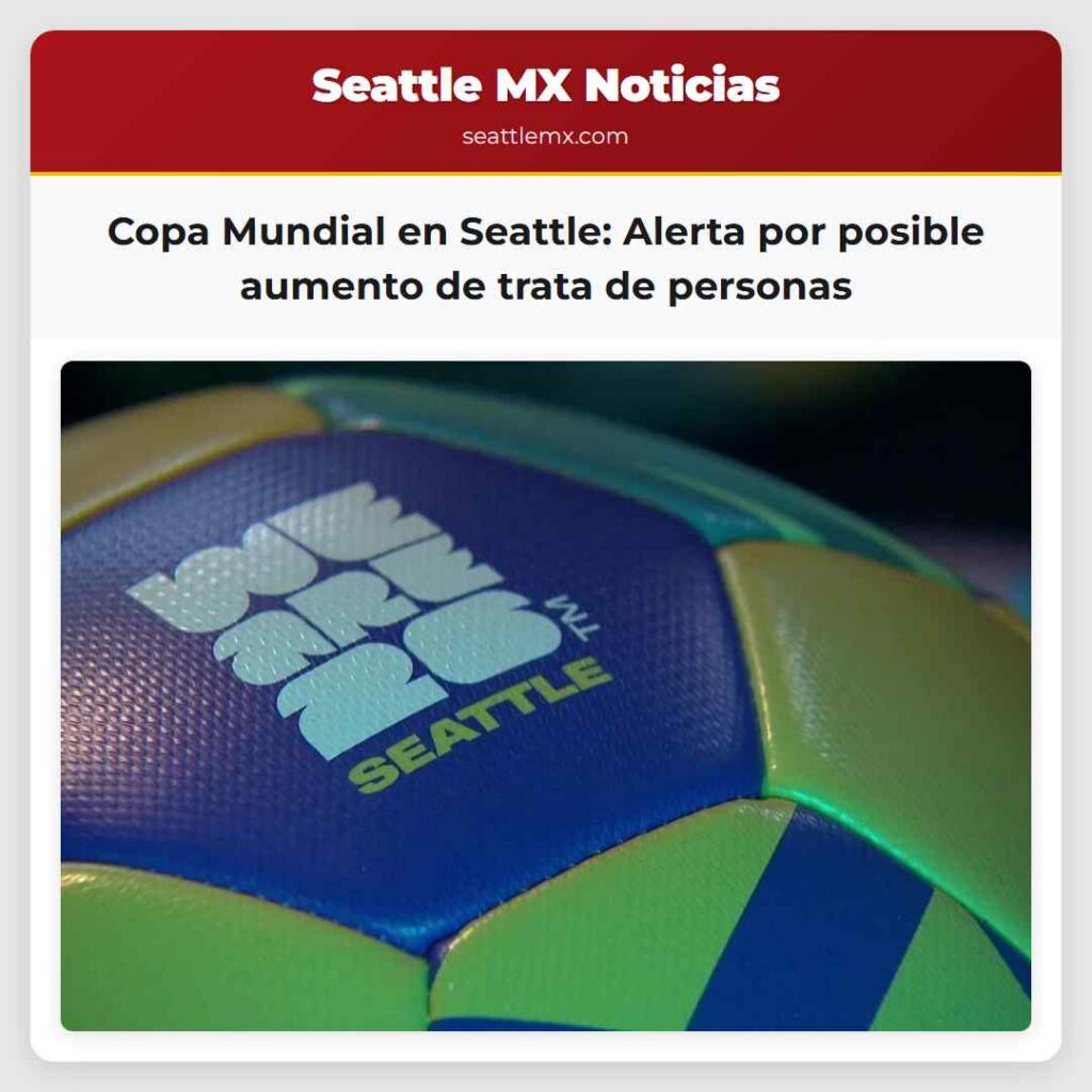 Copa Mundial en Seattle: Alerta por posible