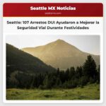 Seattle 107 Arrestos por Conducir Bajo los Efectos del Alcohol Contribuyeron a Mayor Seguridad Vial