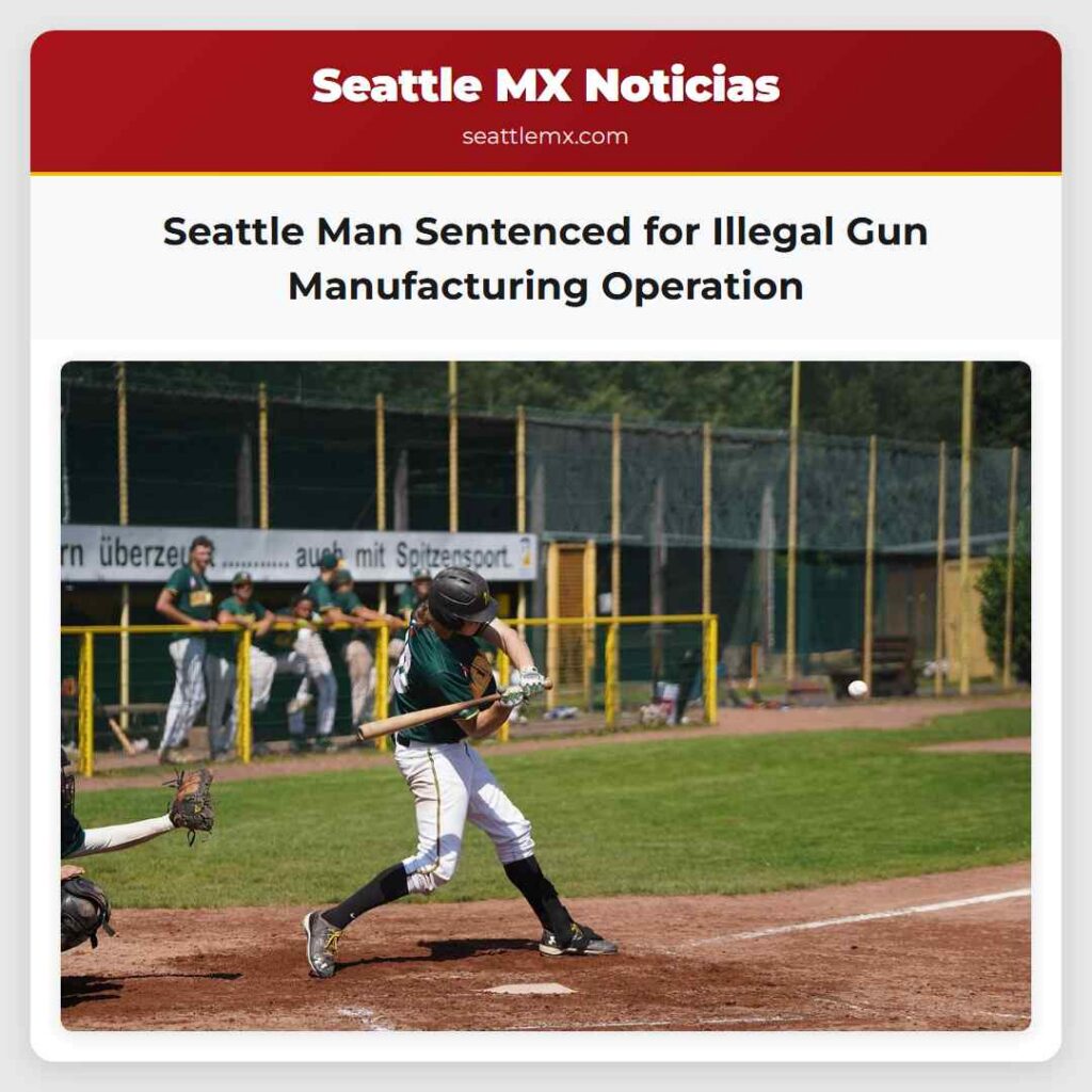 Seattle Man Sentenced for Illegal Gun