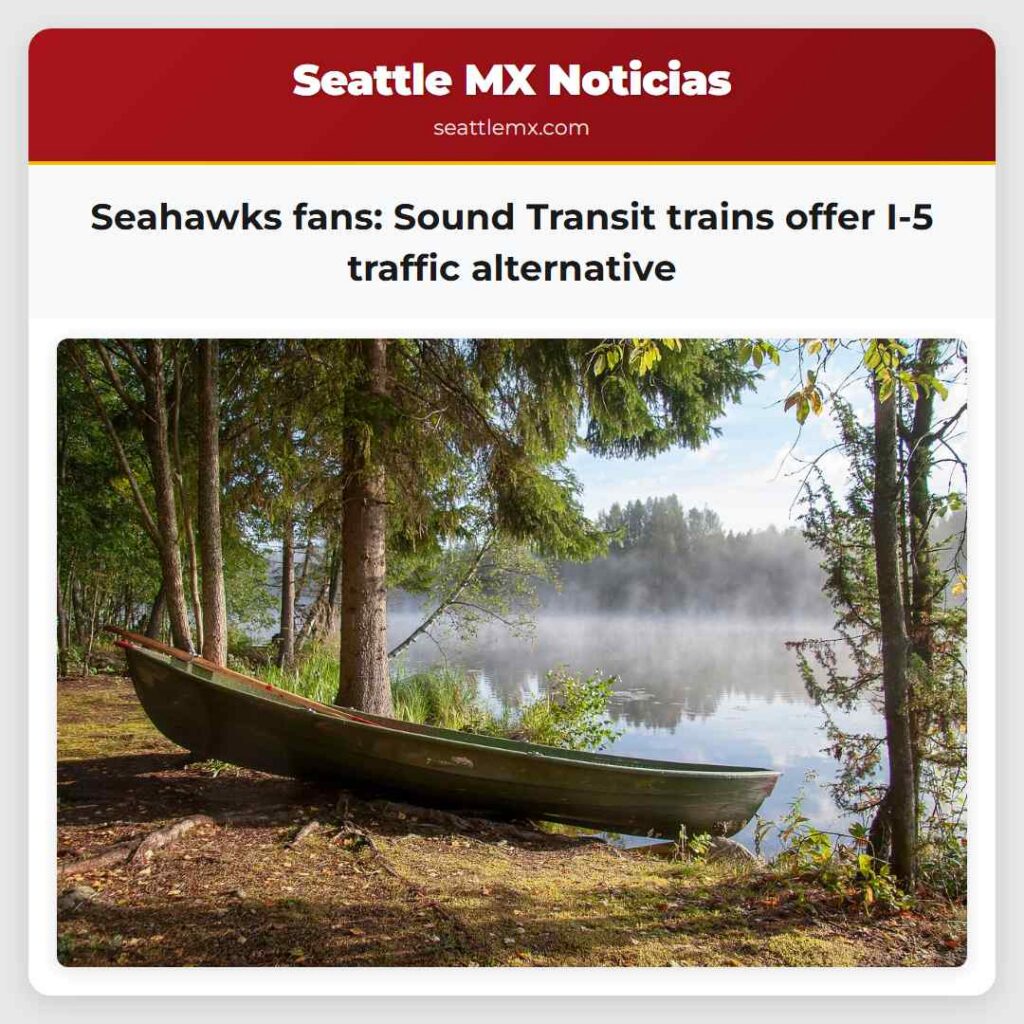 Seahawks fans: Sound Transit trains offer I-5