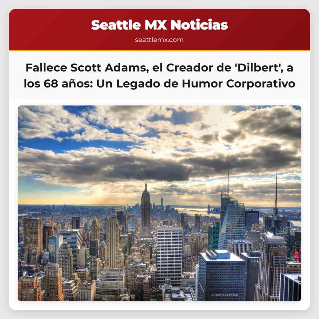 Fallece Scott Adams, el Creador de 'Dilbert', a