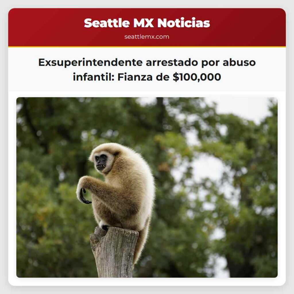 Exsuperintendente arrestado por abuso infantil: