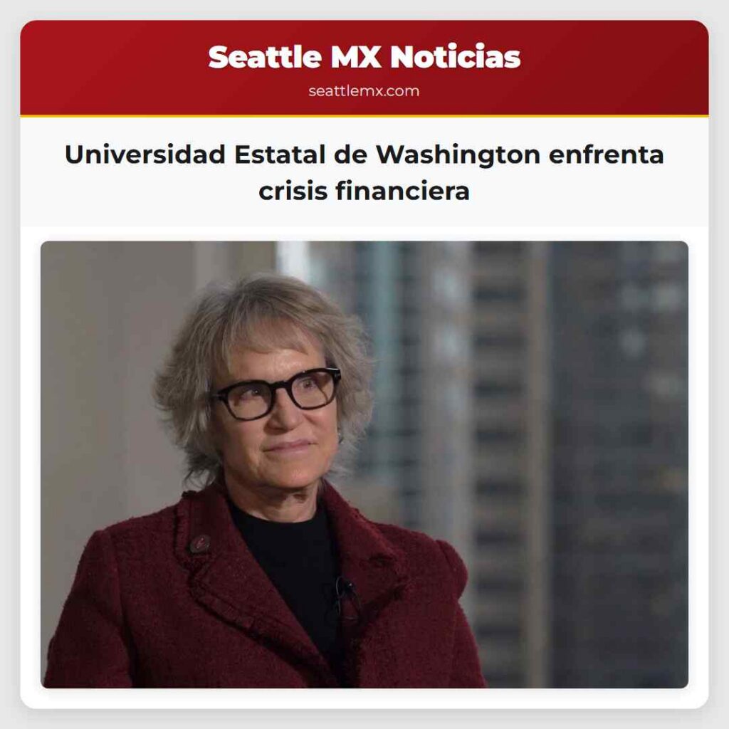 Universidad Estatal de Washington enfrenta crisis