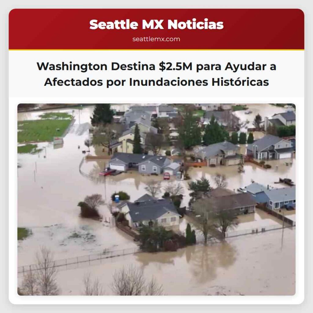 Washington Destina $2.5M para Ayudar a Afectados