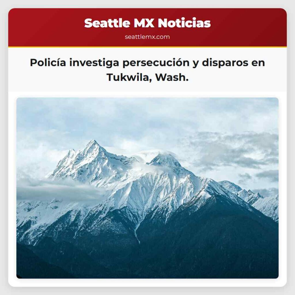 Policía investiga persecución y disparos en