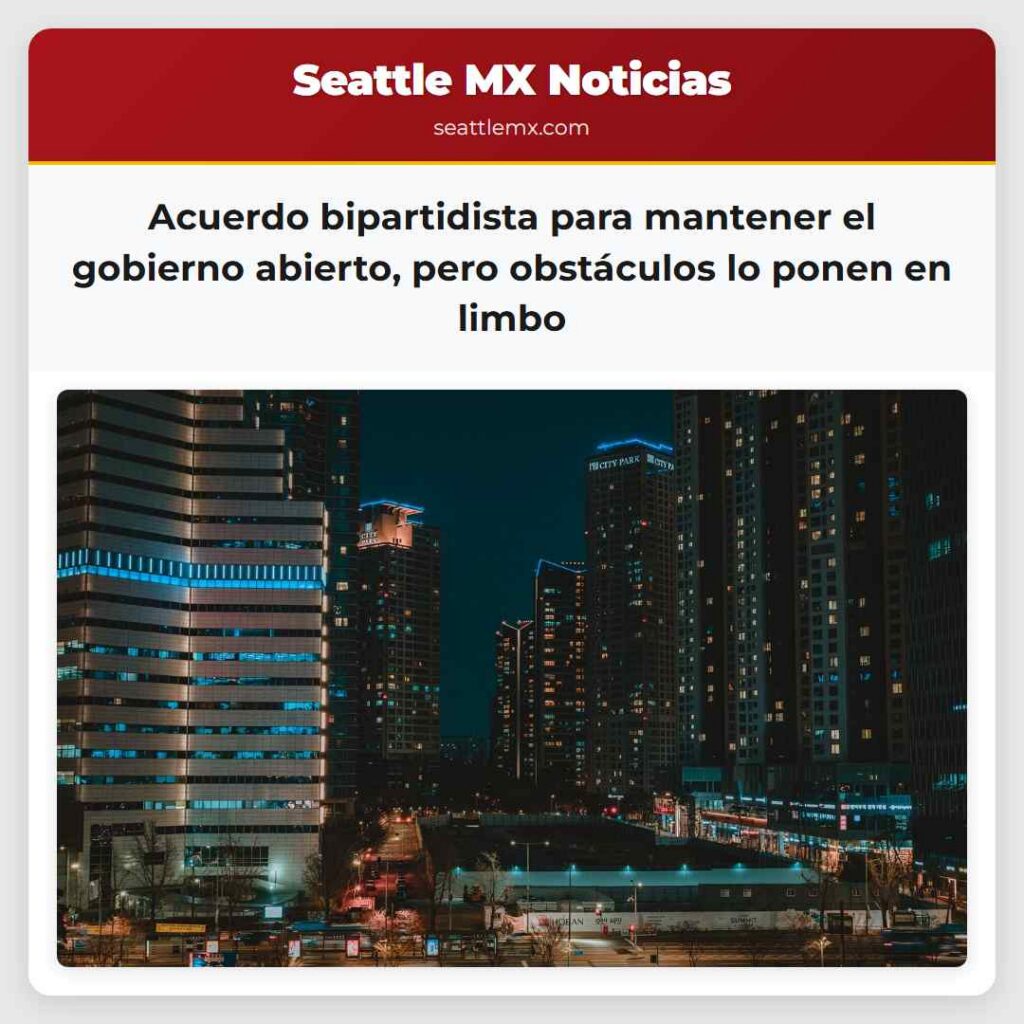 Acuerdo bipartidista para mantener el gobierno