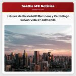 Bombero fuera de servicio y cardiólogo aclamados por salvar una vida