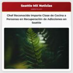 Chef Reconocido Utiliza la Cocina para Apoyar la Recuperación de Adicciones