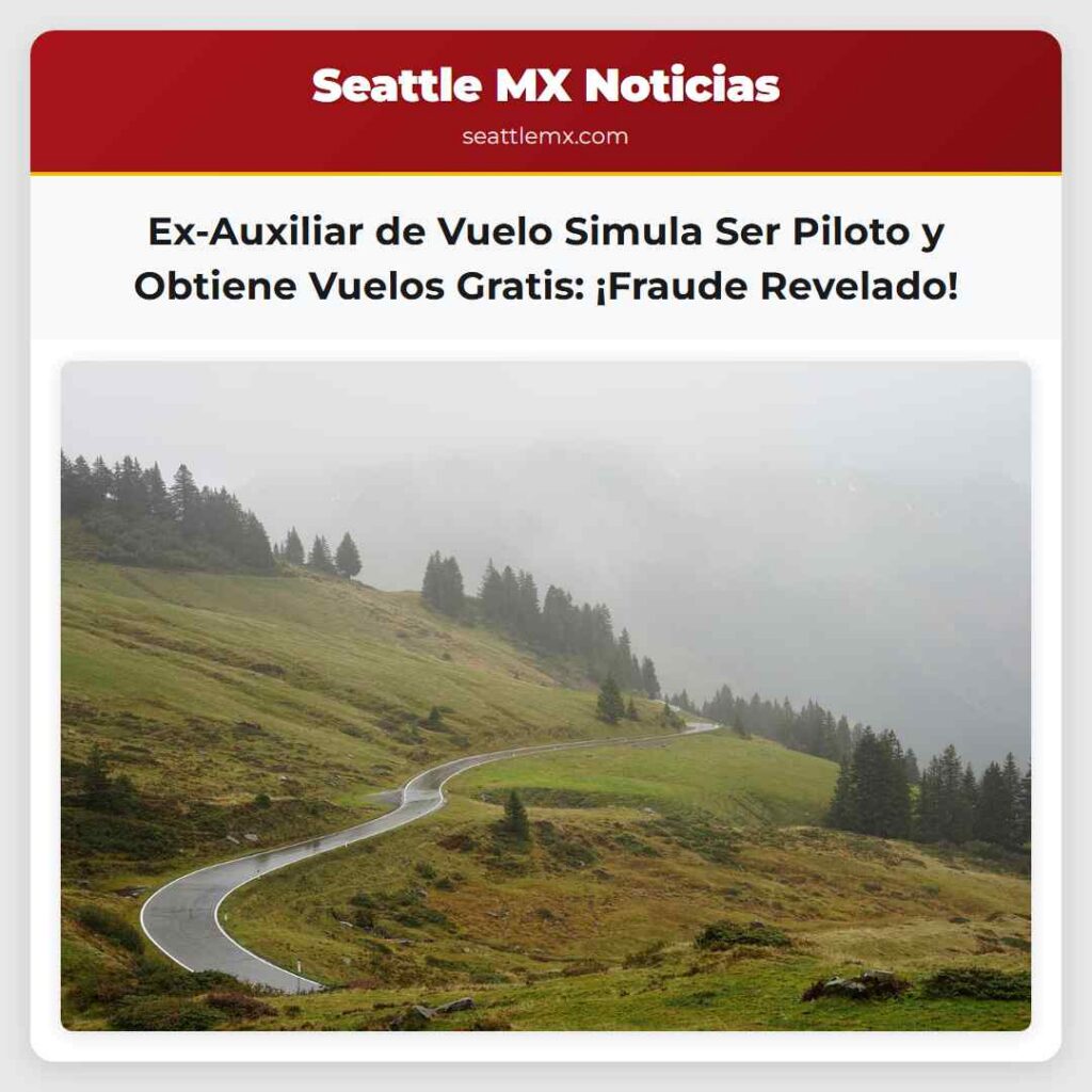 Ex-Auxiliar de Vuelo Simula Ser Piloto y Obtiene