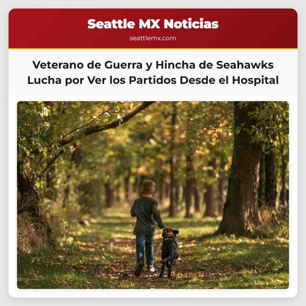 Veterano de Guerra y Hincha de Seahawks Lucha por
