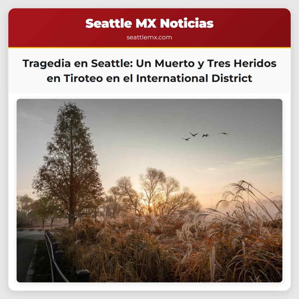 Tragedia en Seattle: Un Muerto y Tres Heridos en