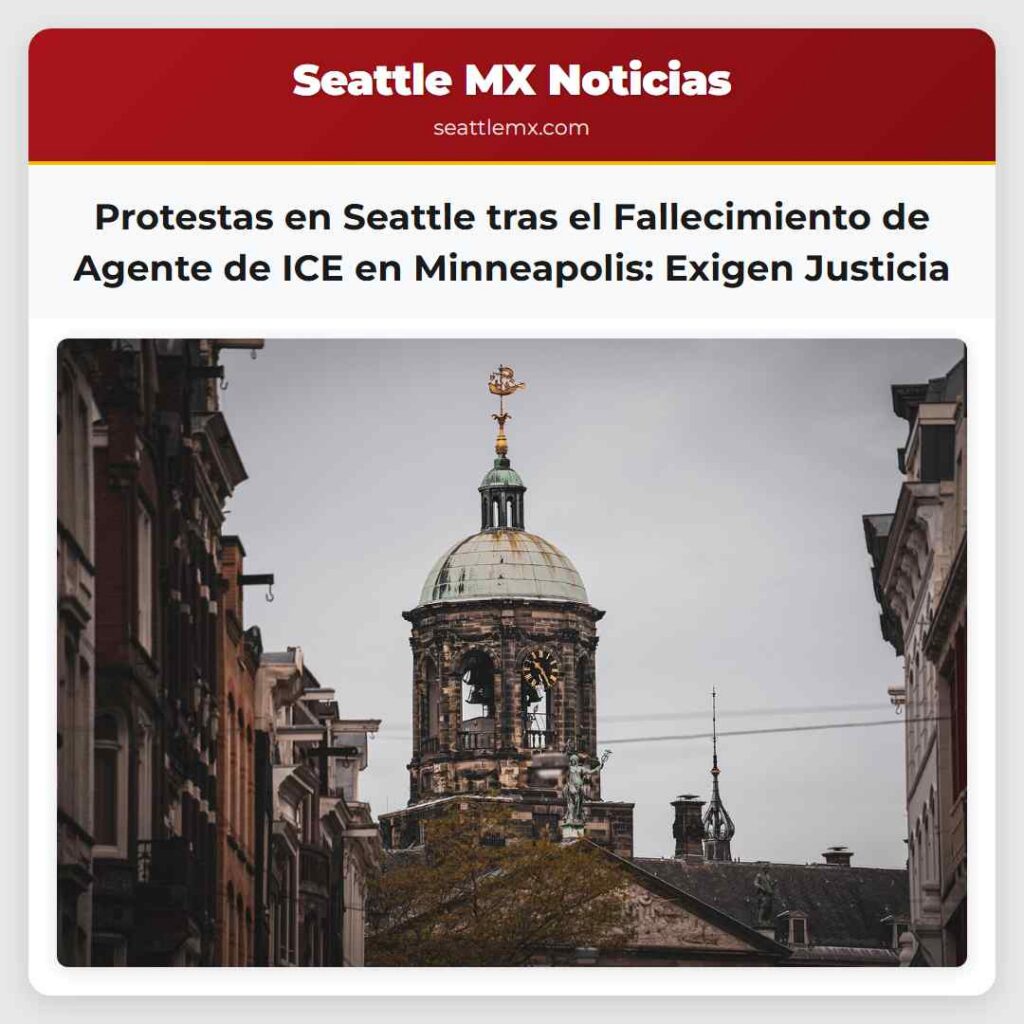 Protestas en Seattle tras el Fallecimiento de