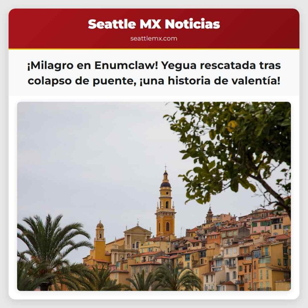 ¡Milagro en Enumclaw! Yegua rescatada tras