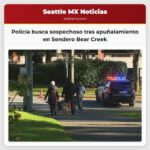 La policía busca a sospechoso tras apuñalamiento en el Sendero Bear Creek