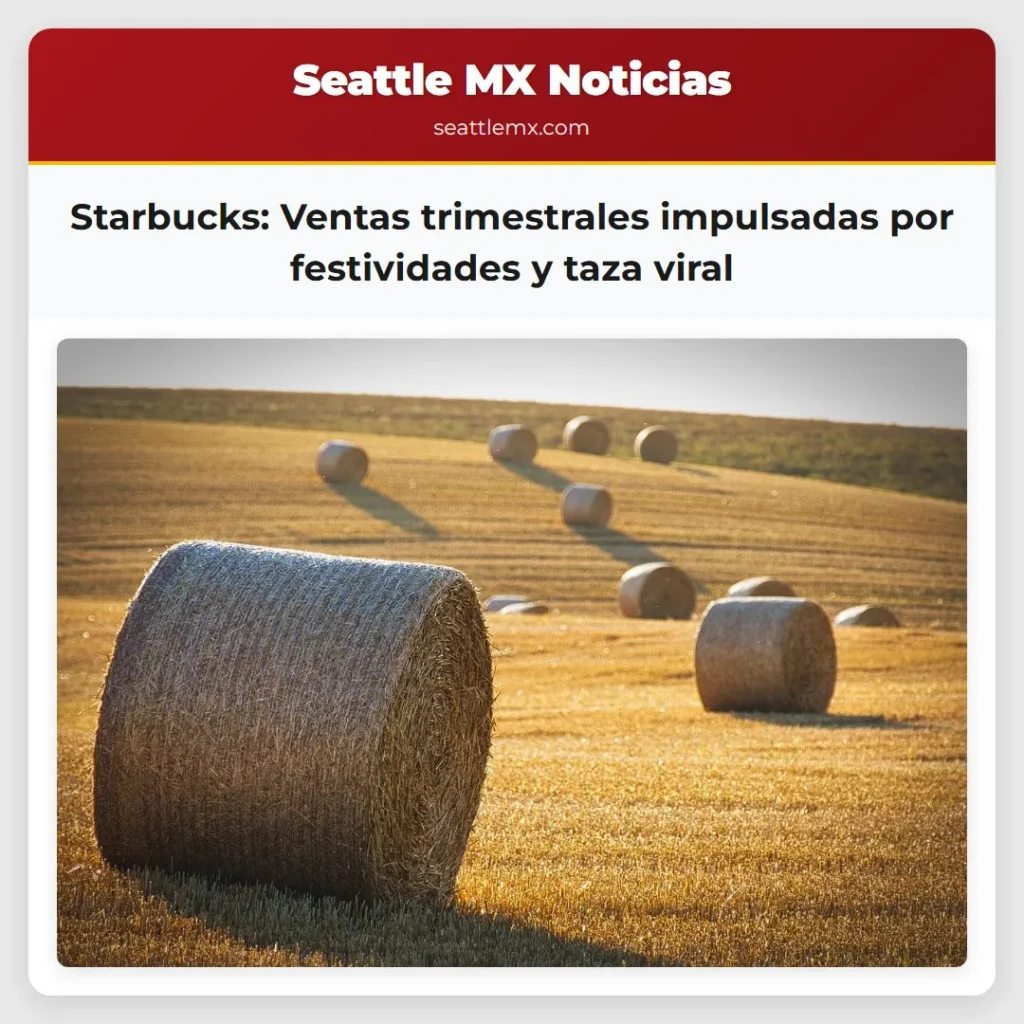 Starbucks: Ventas trimestrales impulsadas por