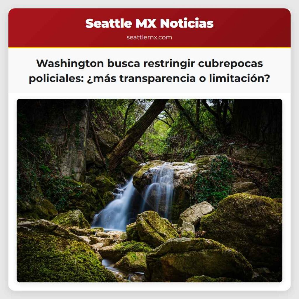 Washington busca restringir cubrepocas