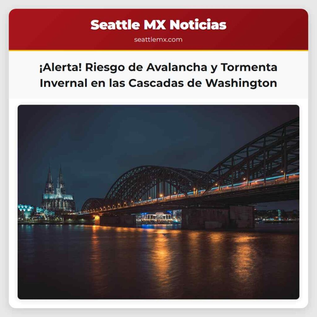 ¡Alerta! Riesgo de Avalancha y Tormenta Invernal