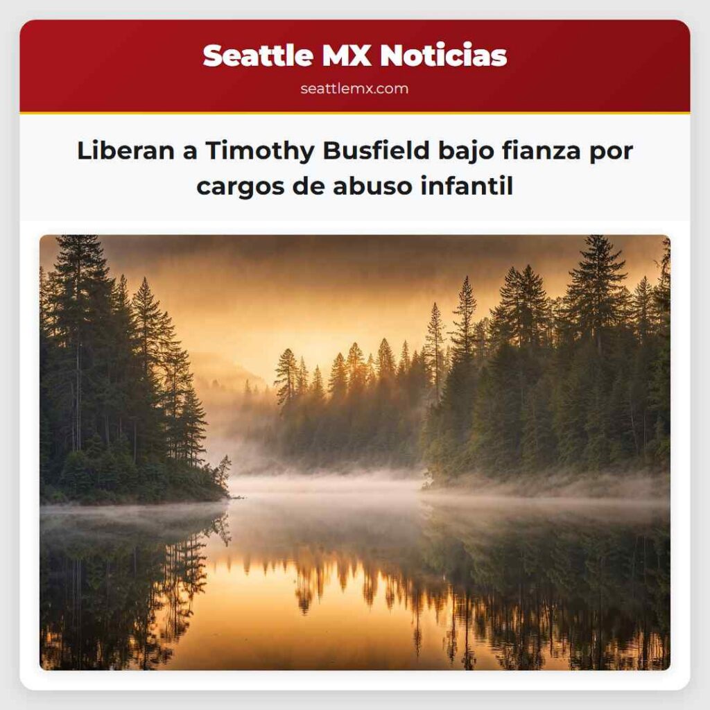 Noticias De Seattle 6 Liberan a Timothy Busfield bajo fianza por cargos