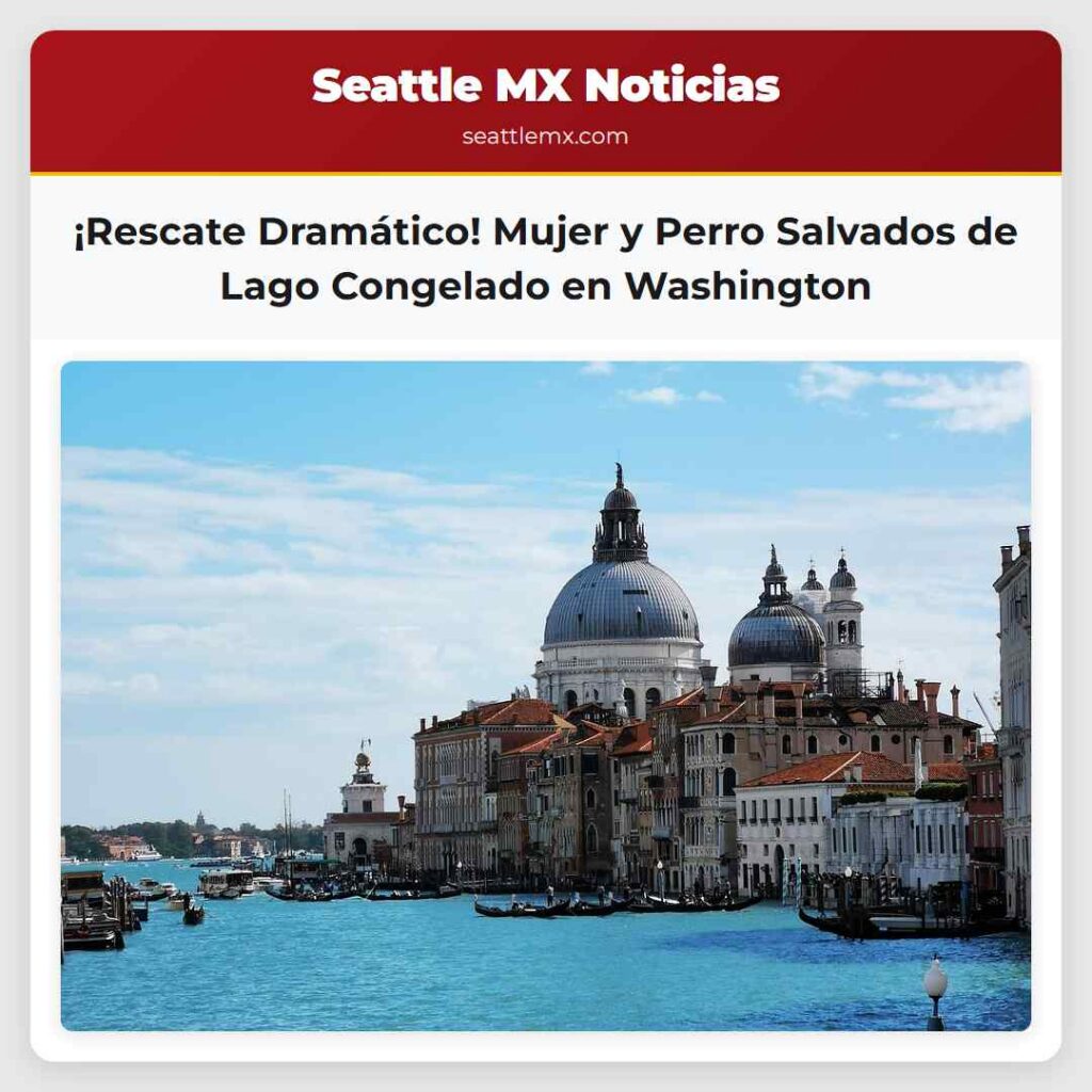 ¡Rescate Dramático! Mujer y Perro Salvados de