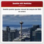 Seattle podría batir récord de sequía de 1963 en enero