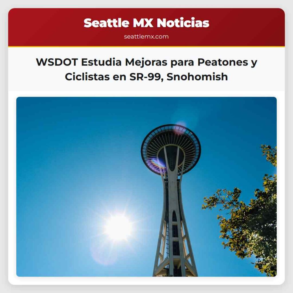 Noticias De Seattle 2 WSDOT Estudia Mejoras para Peatones y Ciclistas