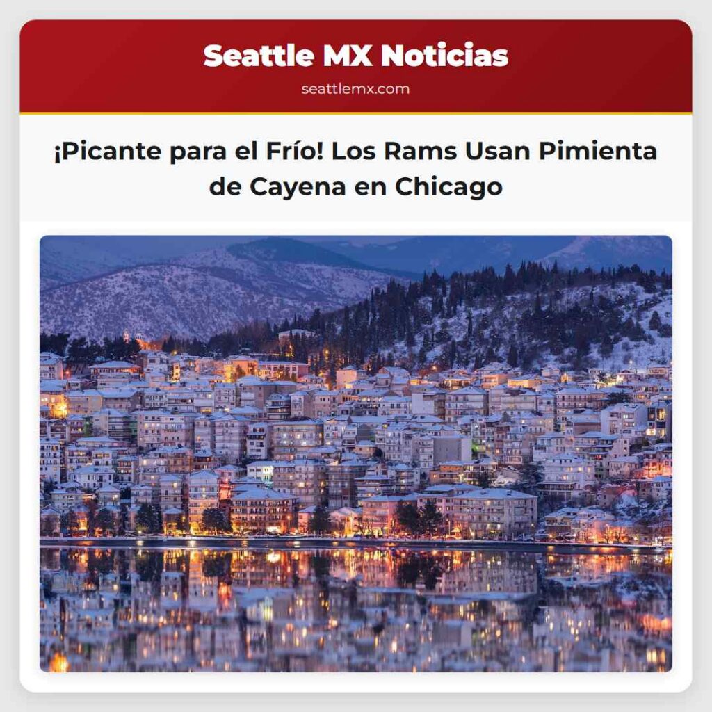 ¡Picante para el Frío! Los Rams Usan Pimienta de