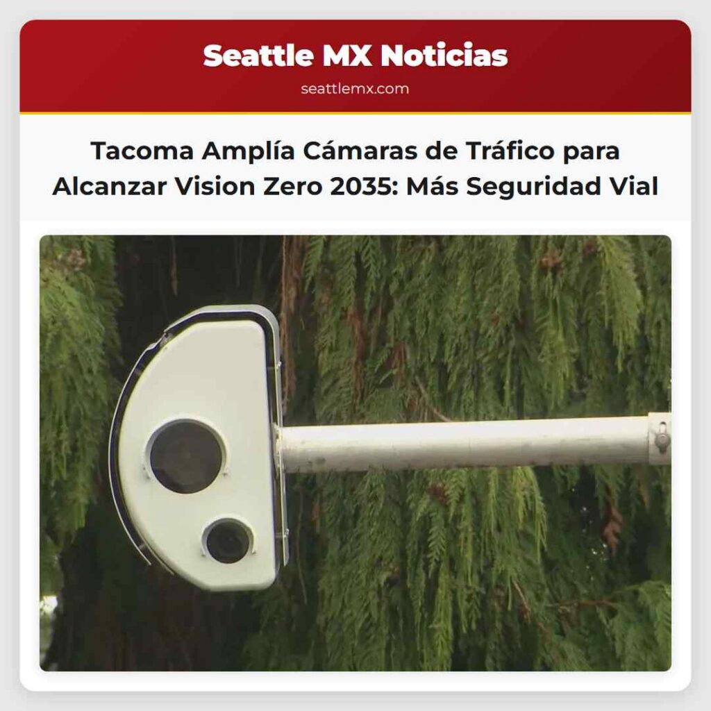 Tacoma Amplía Cámaras de Tráfico para Alcanzar